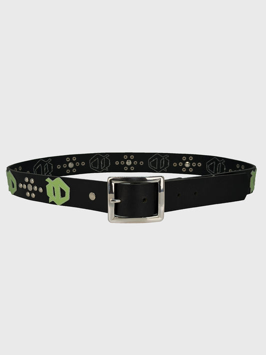 CEINTURE NOIR EN CUIR