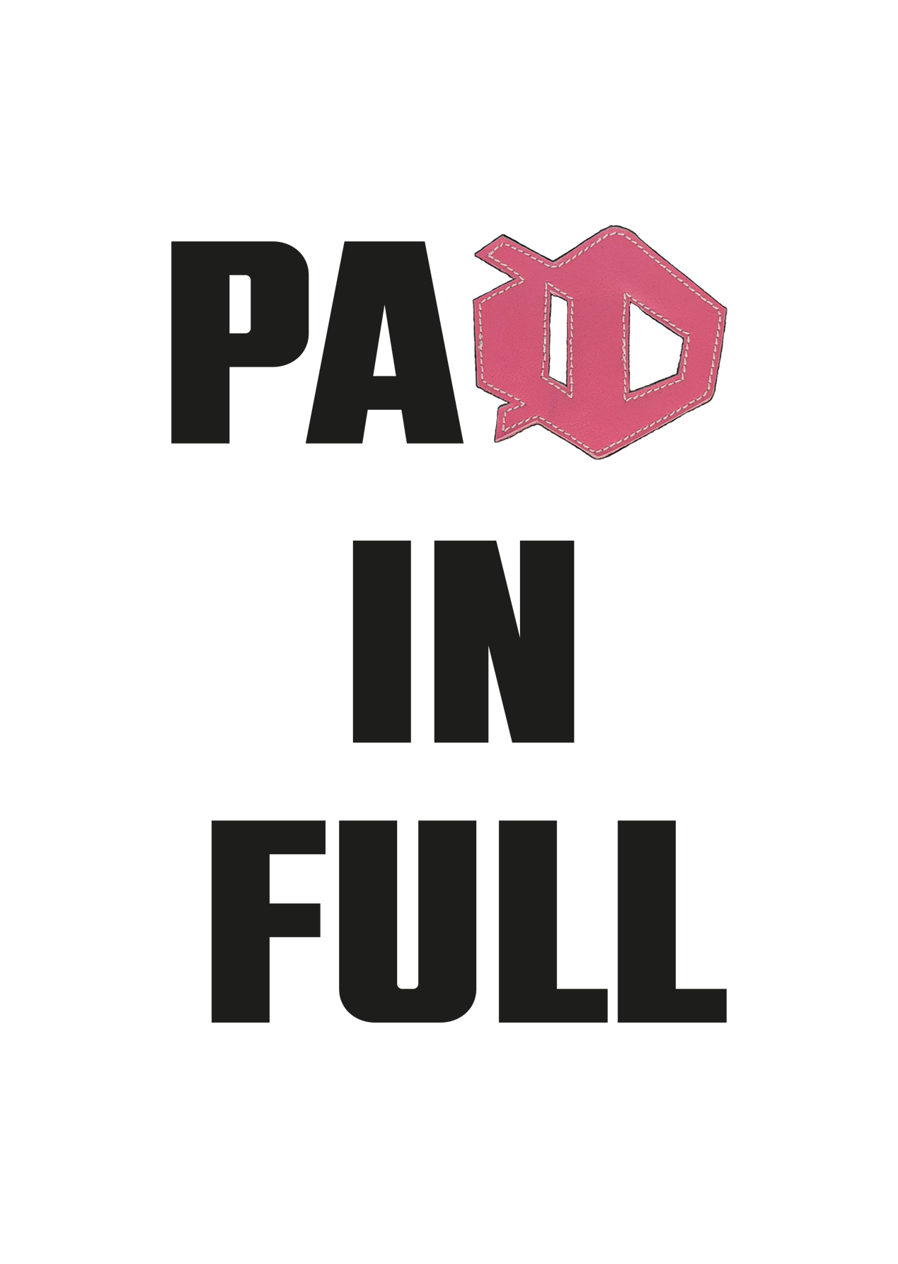 CASQUETTE TRUCKER paID in full G***I logo ID ROSE