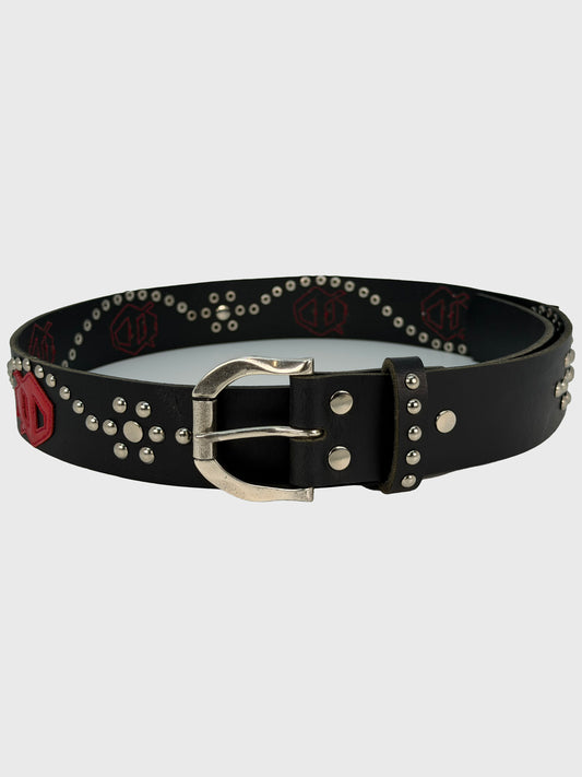 CEINTURE NOIR EN CUIR